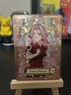 Sakura Haruno NARUTO NRSA01-SP-003L5 Naruto Kayou Card - ENGLISH - Heaven Scroll - Image 1