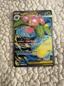 Pokemon TCG Mega Venusaur EX Evolutions Holo Full Art Ultra Rare Card 155/132 - Image 1