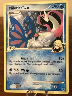 Milotic C - 35/147 - Pokemon Supreme Victors Holo Card NM - Image 2