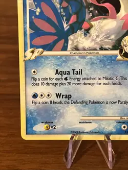 Milotic C - 35/147 - Pokemon Supreme Victors Holo Card NM - Image 4
