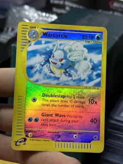 Wartortle 92/165 Expedition 2002 Reverse Holo e-Series Pokemon Card TCG - Image 4