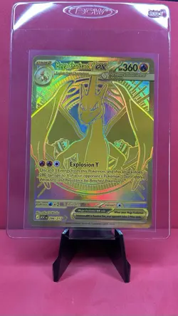 Pokemon 2026 - Mega Charizard Y Ex Mega Hyper Rare Gold - Near Mint (Pack Fresh) - Image 1