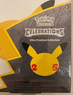 2021 POKEMON SWSH CELEBRATIONS 25TH ANNIVERSARY ULTRA-PREMIUM COLLECTION SEALED - Image 2