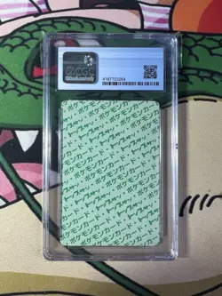 Scyther 1997 Topsun Green Back Japanese Pokemon CGC 6.5 - Image 2