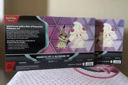 2x Pokemon TCG: Mimikyu ex & Alcremie ex Premium Collection Box sealed - Image 2