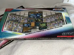 Pokemon Prismatic Evolutions Lucario Ex & Tyranitar Ex Premium Collection 2 Sets - Image 2