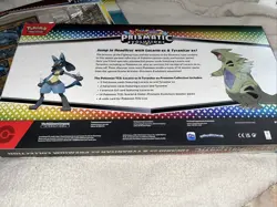 Pokemon Prismatic Evolutions Lucario Ex & Tyranitar Ex Premium Collection 2 Sets - Image 5