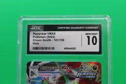 Pokemon Rayquaza VMAX 2023 Crown Zenith 101/159 CGC 10 - Image 2