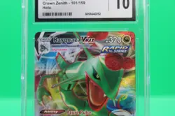 Pokemon Rayquaza VMAX 2023 Crown Zenith 101/159 CGC 10 - Image 3