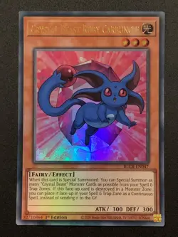 Crystal Beast Ruby Carbuncle | BLCR-EN047 | Ultra Rare | 1st Edition | YuGiOh - Image 1