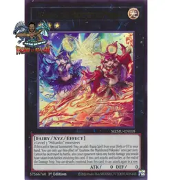 Yugioh! 1x Uzuhime the Manifested Mikanko MZMU-EN018 Ultra Rare 1st Ed NM - Image 1