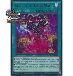 Yugioh! 1x Secrets of Dark Magic MZMU-EN069 Ultra Rare 1st Ed NM - Image 1