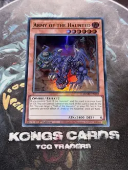 MZMU-EN002 Army of the Haunted Super Rare YuGiOh! NEW - Image 1