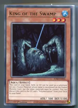Yu-Gi-Oh! King of the Swamp RAre englisch JUSH-EN046 Konig des Sumpfes - Image 1