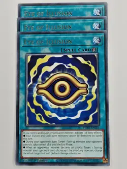 Yu Gi Oh - 3x PHRE-EN014 Eye of Illusion - Rare - Image 1