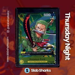 2024 ONE PIECE EN CHAMPIONSHIP EVENT PACK #P-042 RORONOA ZORO - Image 1
