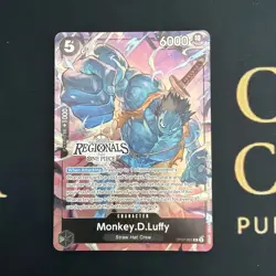 Monkey.D.Luffy - One Piece TCG - OP07 091 V.1 - Special Tournament Promo NM - Image 1