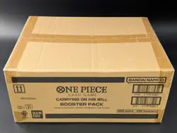 One Piece TCG English OP-13 Carrying On His Will Booster Box Case SEALED - Image 1