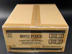 One Piece TCG English OP-13 Carrying On His Will Booster Box Case SEALED - Image 3