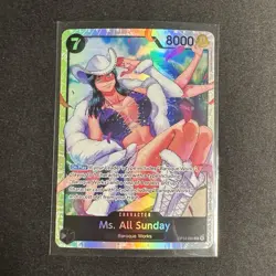 Ms. All Sunday OP14-084 The Azure Sea's Seven SR Foil One Piece - Image 1