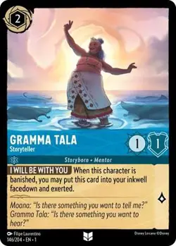 Gramma Tala - Storyteller 146/204 NM Reg Disney Lorcana - Image 1