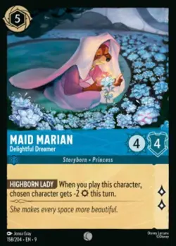 Maid Marian-Delightful Dreamer 158/204 Fabled Non-Foil Disney Lorcana - Image 1