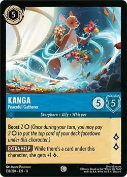 Kanga - Peaceful Gatherer 138/204 Winterspell Non-Foil Disney Lorcana - Image 1
