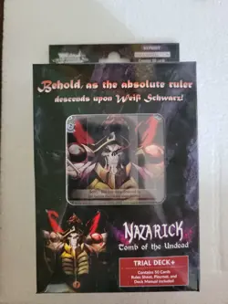Weiss Schwarz Nazarick Tomb of the Undead Trial Deck+ live sp's - Image 2