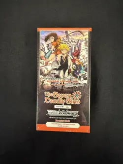 WEISS SCHWARZ TCG: THE SEVEN DEADLY SINS Booster Box (20 Packs) SEALED - Image 1