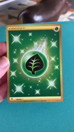 Grass Energy 283/264 Fusion Strike Holo Card Secret Rare Pokemon TCG NM - Image 2