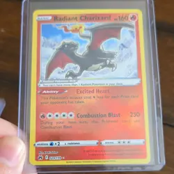 Radiant Charizard 020/159 SWSH Crown Zenith Radiant Rare Holo Pokemon Card - Image 1