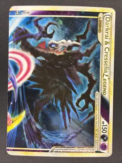 Darkrai & Cresselia Legend Card 99/102 Top Half - LP+ - Image 1