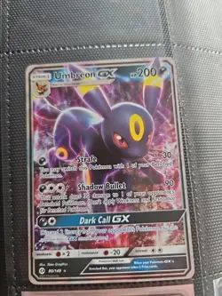 Pokemon TCG 2017 Sun & Moon Base Set 80/149 Umbreon GX CARD MINT - Image 1
