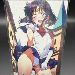 Hotaru Tomoe Sailor Saturn Anime Waifu Card Doujin ACG Goddess Holo - Image 1