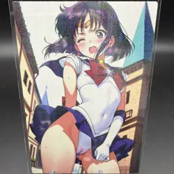 Hotaru Tomoe Sailor Saturn Anime Waifu Card Doujin ACG Goddess Holo - Image 2