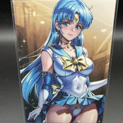 Setsuna Meiou Sailor Pluto Anime Waifu Card Doujin ACG Goddess - Image 2