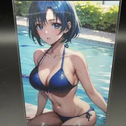 Ami Mizuno Sailor Mercury Anime Waifu Card Doujin ACG Goddess - Image 2