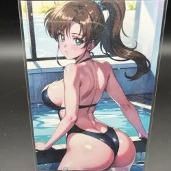 Makoto Kino Sailor Jupiter Anime Waifu Card Doujin ACG Goddess - Image 1