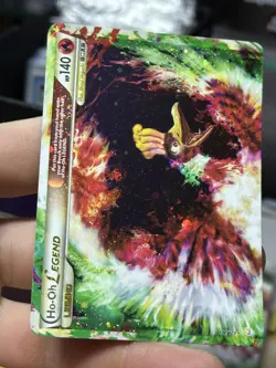 Ho-Oh Legend 111/123 112/123 HeartGold SoulSilver 2010 Top & Bottom Pokemon Card - Image 3