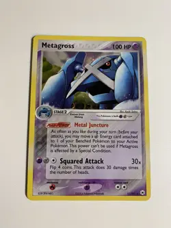 Metagross 11/101 Holo EX Hidden Legends Pokemon Card 2004 - Image 1