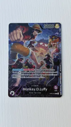 Monkey D Luffy PSA Magazine One Piece Promo Card OP05-060 TCG CCG English MINT - Image 1
