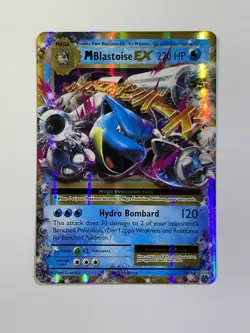 Pokemon TCG Mega-Blastoise EX XY Evolutions Holo Rare Card 22/108 NM Condition - Image 1