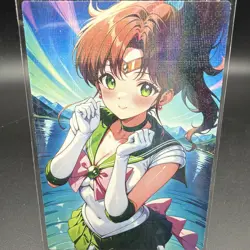 Makoto Kino Sailor Jupiter Anime Waifu Card Doujin ACG Goddess Holo - Image 2