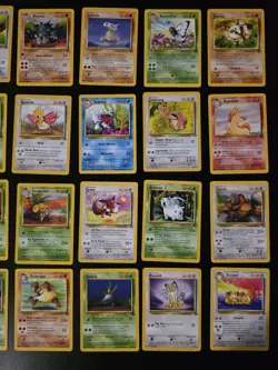 Pokemon Jungle 36 Card Bulk Lot LP No Duplicates WOTC Vintage TCG - Image 3