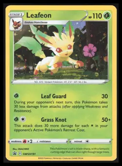Leafeon - SWSH191 Promo SWSH: Sword & Shield Promo Cards SWSH191 NM - Image 1