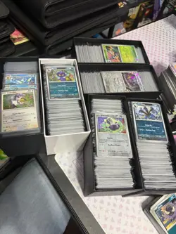 13,000+ Pokemon Card Bulk Lot 500 Holo2500 Reverse 10000 U/C Scarlet Violet Mega - Image 2