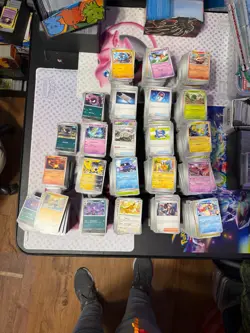 13,000+ Pokemon Card Bulk Lot 500 Holo2500 Reverse 10000 U/C Scarlet Violet Mega - Image 3