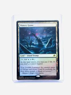 Magic The Gathering, Watery Grave, Edge of Eternities, Foil MT/NM - Image 1