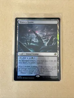 MTG Watery Grave EOE 0261 R NM FOIL - Image 1