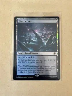 MTG Watery Grave EOE 0261 R NM FOIL - Image 2